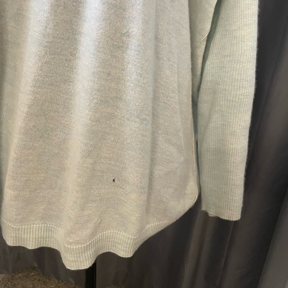 222. Pure Collection Superfine Cashmere Sweater, Size 18, small holes - Picture 2 of 6